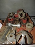 A Variety of RIDGID Threading Die Heads and Accessories - Used - 10 Pieces