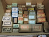 Variety of Assorted Iron, Nickle-plated & Brass Wood Screws -- Apprx 39 Boxes