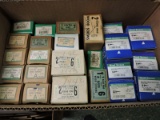 Variety of Assorted Round Head Zinc, Steel & Blued Wood Screws -- Apprx 24 Boxes