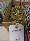 Mixed / Loose Slotted Brass Screws -- Various Sizes - See Photo