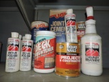 Lot of Various:  Joint Cement, Polishes, Chimney Treatment, Etc… -- See Photos