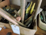 Lot of Many Assorted Masonary Hammer and Mixed Additional Tools - See Photos