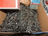 Lot of Various Nails - Aluminum Nails, Finishing Nails, Etc… See Photos