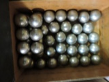 Box of Apprx 24 Medium-Sized Ball Bearings -- NEW / Vintage