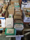 Apprx 15 Boxes of FLAT HEAD WOOD SCREWS and more - Most Boxes are Full