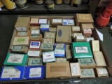 Large box of OVER 30+ smaller boxes assorted sized wood screws