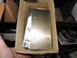 Flat Metal Plates with 4 holes on each end