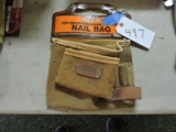 Atchison Leather Neck 2 pocket nail Bag