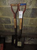 Pair of Razor-Back Shovels – The Only Shovel With a BackBone