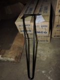 EMCO Brand Vintage 22” Steel Hairpin Legs / 4 Boxes of 4 ea. / Mid-Century / NEW