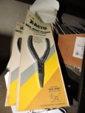 3 Pairs of Original X-ACTO Brand # 7486 BOX JOINT PLIERS - Brand New / Unopened