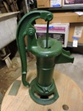 Green Water Pump * Hand operated . . As In YOU pump