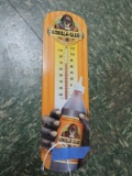 Gorilla Glue Branded Thermometer / Promotional Item / 14” Tall / Metal