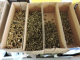 Small multi boxed assortment of BRASS screws – 4 boxes total