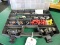 Electricians Parts Bin w/ conents - see photo