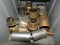 Misc lot of brass hose barb adapters
