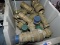 Mixed lot of brass couplers