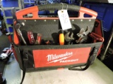 Large Milwaukee Hand bag filled with brand name hand tools