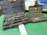 Pair of Ratchet & Socket Sets / One is ACE Brand, One is MASTER MECHANIC Brand