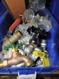 Assortment of shut off valves and outdoor water faucets {approx. 15} plus extras