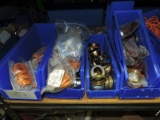 Large variety of washers, locking rings, traps, faucet w/ backflow protect