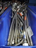Large lot of braided supply lines, approx. 12