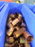 Assorted copper tees, elbows and connectors