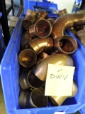 Assorted copper elbows