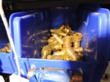 Single bin of hose barb reducers and 1/4