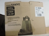 LITTLE GIANT Brand - Plug In Submersible Utility Pump / Model: 5-MSP