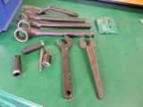 industrial specialty wrenches and sockets plus irwin bits pack