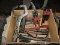 Various Hand Tools: Allen Wrenches, Snips, Pry Bars, Screw Drivers, Etc….