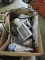 Misc. Lot of : Security Lights, Cable & Phone Jacks, Electrical Hardware -- see photos