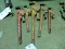 Lot of 5 Vintage Pipe Wrenches (mostly FULLER Brand) - need some clean-up