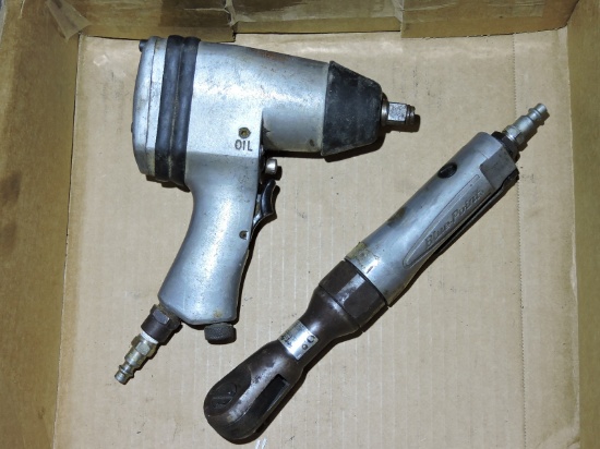 BLUE-POINT 3/8" Ratchet Wrench / Pneumatic AND a 1/2" Impact Wrench / Pneumatic