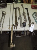 Lot of 6 Torches of Various Sizes and Ages -- See Photos