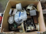 Misc. Lot of: Electrical Outlet Fixtures, Speakers, Electrical Hardware - see photos