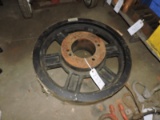 Large Industrial Pulley Wheel - New -- 25