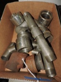 Lot of Steel Fittings and Nipples