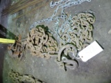 Lot of Chains and Industrial Hooks