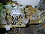 Large Lot of: Nuts, Bolts, Washers, and Various Hardware -- see photos