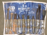 Hammer Drill CHISEL Set with Case / Set Appears Complete