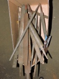 Large Section of Metal Files - various