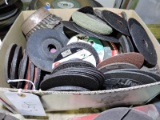 Giant Lot of Sanding and Grinding Wheels / Many NEW -- dozens