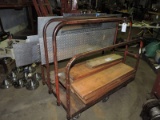 Steel Rolling Warehouse Cart / for plywood sheets, etc…  50