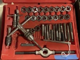 Work Shop Brand (ERL) Tap & Die Set / Appears mostly complete - with Case