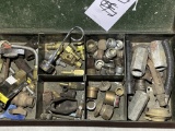 Tool Box Full of Brass Gas Fittings, Torch Tips, Etc….  See Photos