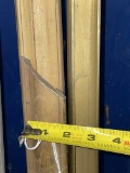 2 Pieces of Brass Railing and 2 Pieces of Brass Channel - Various Lengths