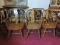 Set of 3 Matching Windsor-Style Hoopback Chairs -- 23