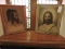 2 Framed Portraits of JESUS - One is Slightly Warped / 24
